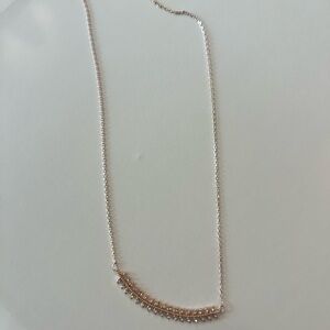 LC Lauren Conrad rose gold Necklace